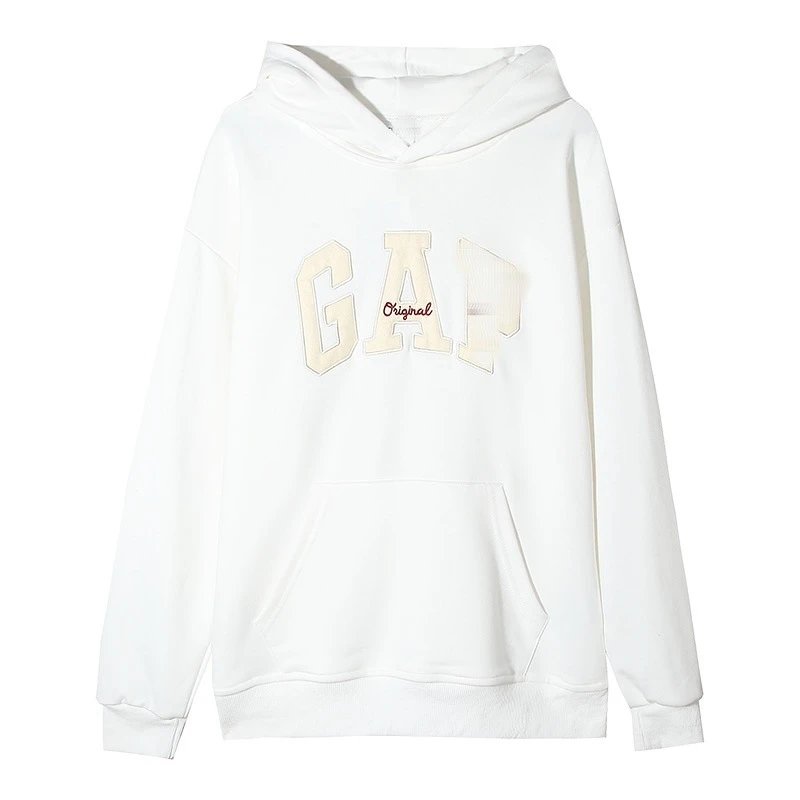 GAP Original Arch Logo Hoodie White