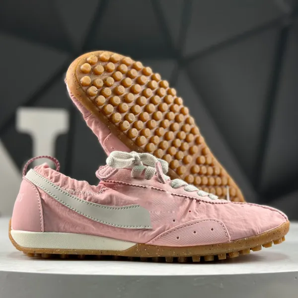 Nike Waffle Racer Red Gum Sole Sneakers - 5