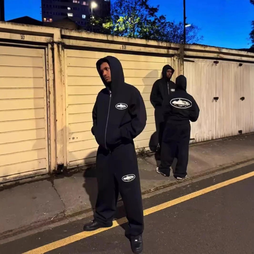 EM Hoodie Pants Zip-Up