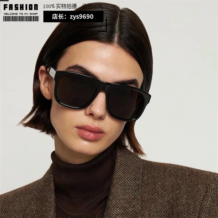Design Tortoiseshell Acetate Square Sunglasses - 27