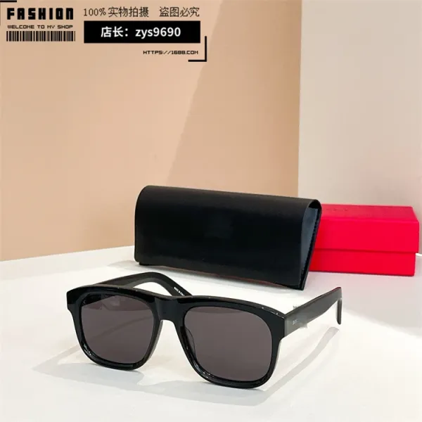 Design Tortoiseshell Acetate Square Sunglasses - 4