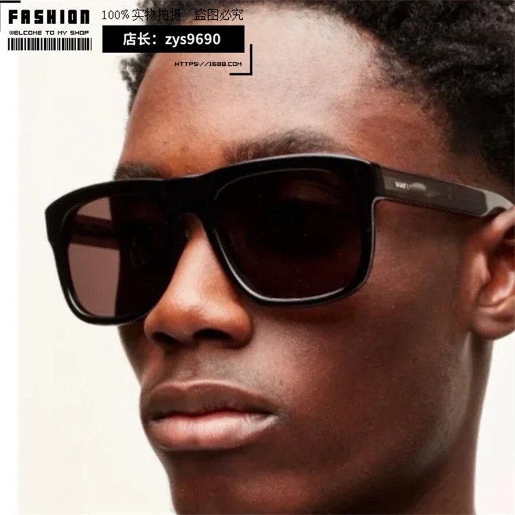 Design Tortoiseshell Acetate Square Sunglasses - 26
