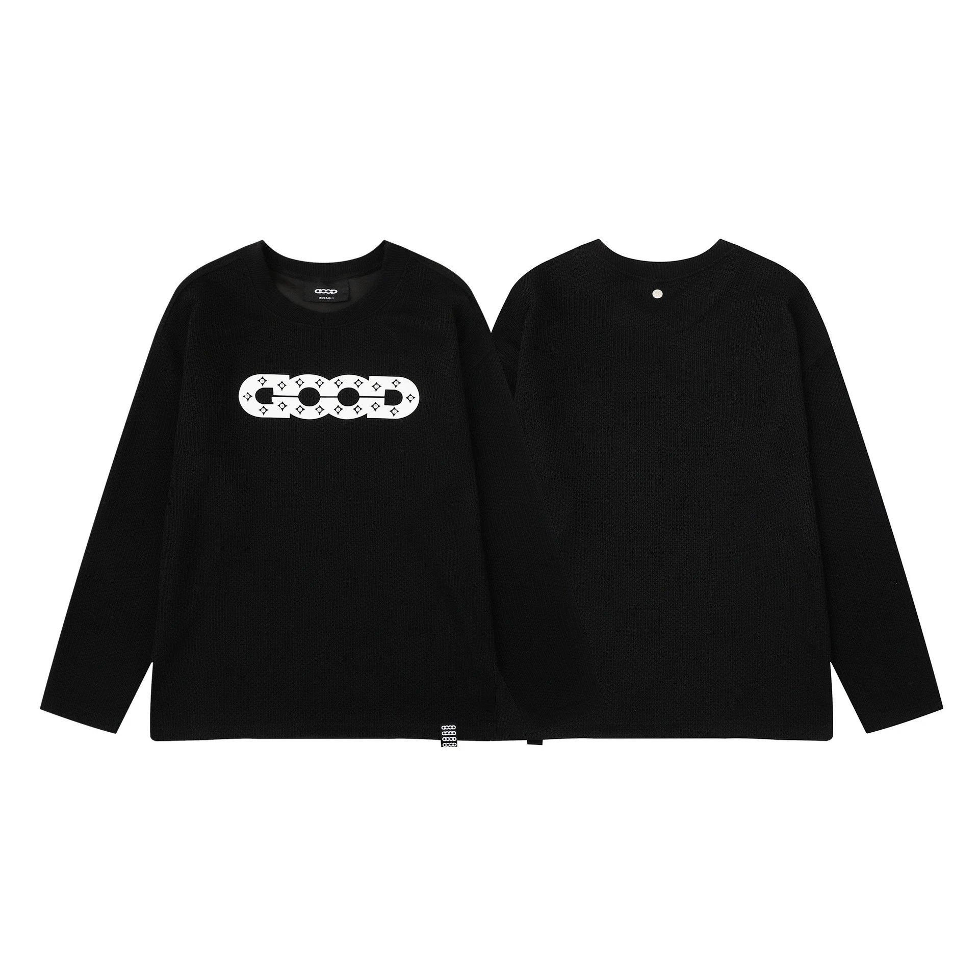 DPLS x Los Angeles Polo Sweater Navy and Beige - 19