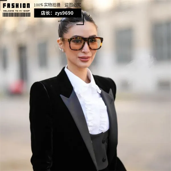 Design Tortoiseshell Acetate Square Sunglasses - 9