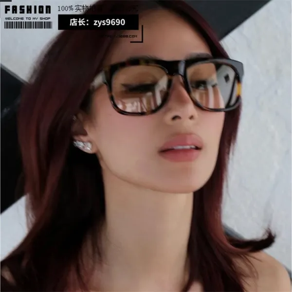 Design Tortoiseshell Acetate Square Sunglasses - 19