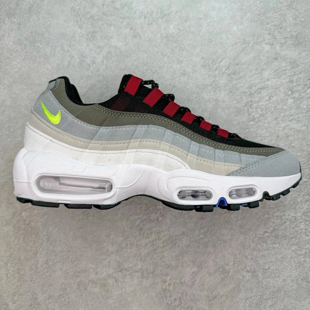11-95 air cushion gray red green