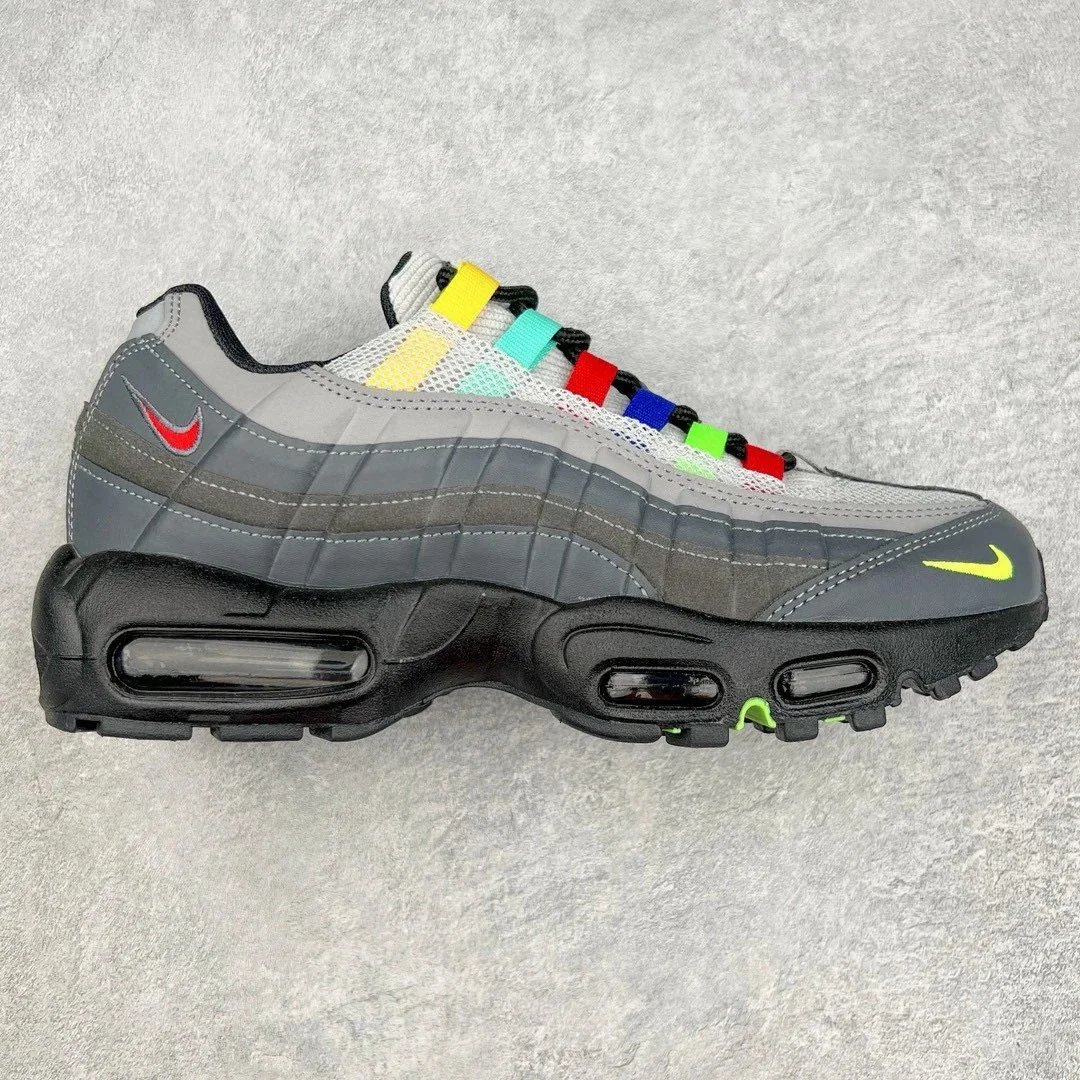 19-95 air cushion gradient black rainbow