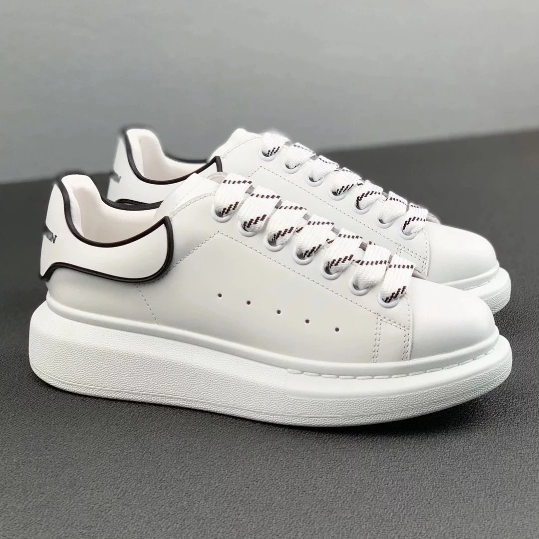 McQueen white drip glue