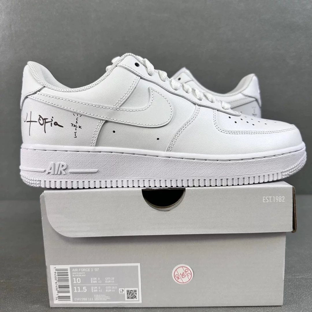 G TS x Air Force Pure White CW2288-111