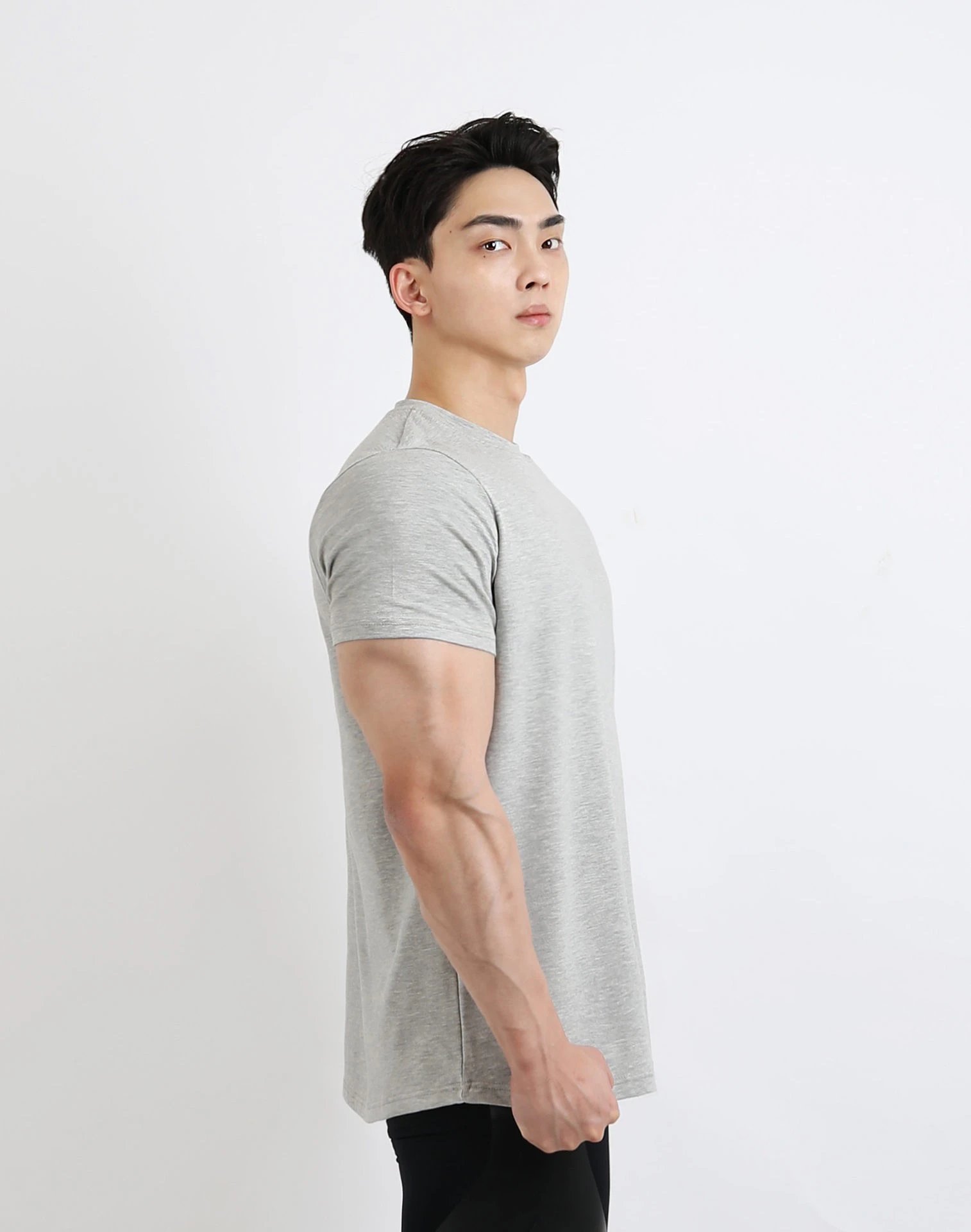 Generic T-shirt Solid Grey