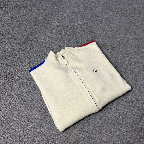 Gallery Dept x Imposter London Graffiti Knit Zip-Up Cardigan White - 15