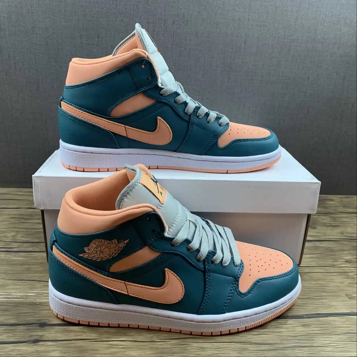 AJ1 Mid Blue Orange – BQ6472-308