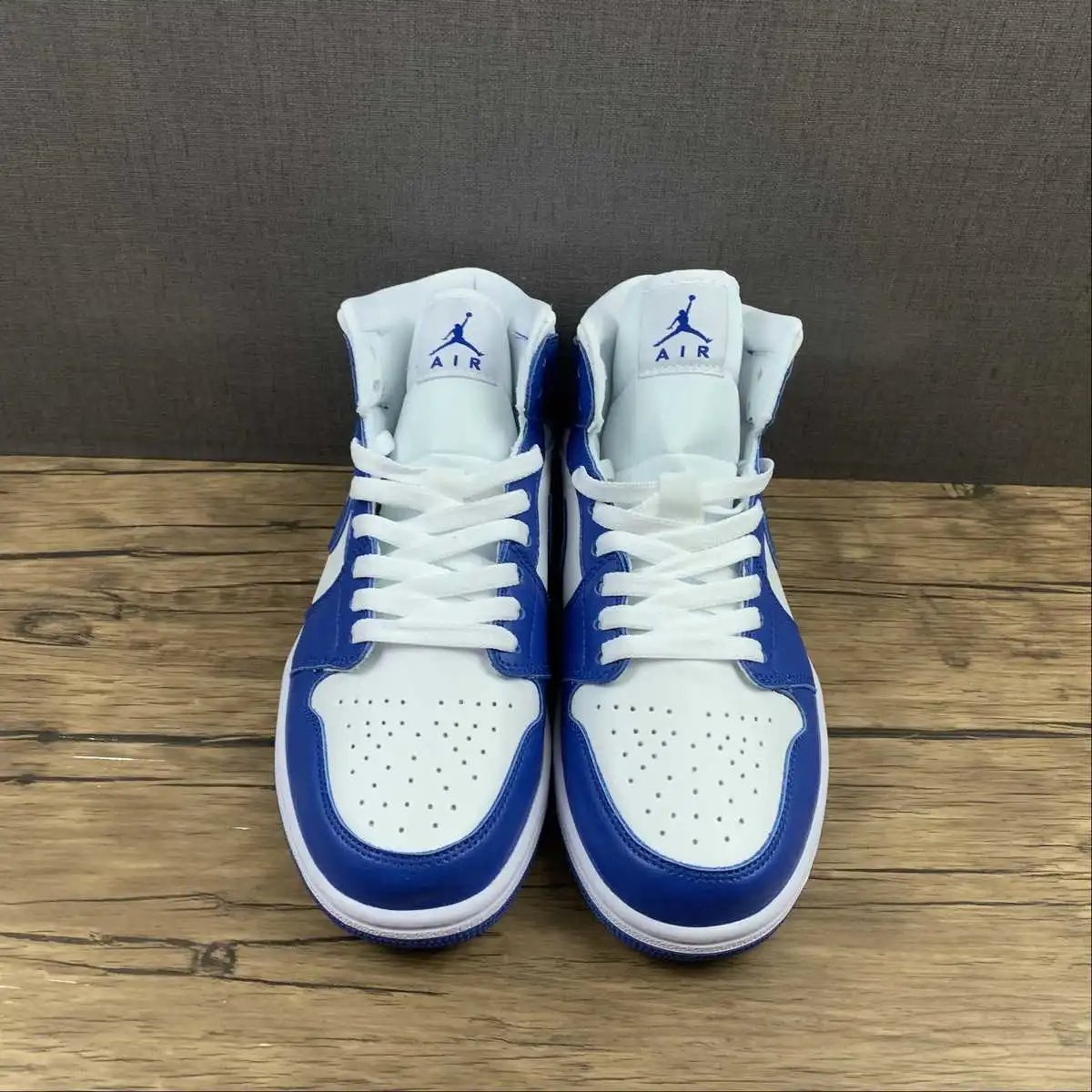 AJ1 Mid White Blue – BQ6472-104 thumbnail 3