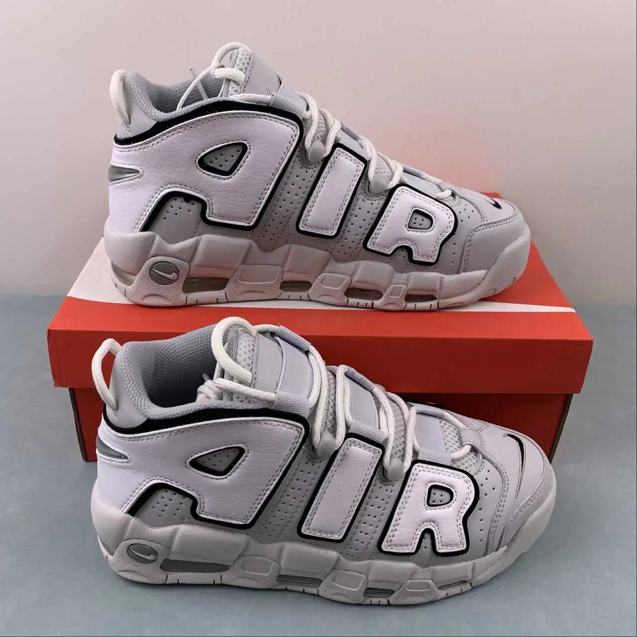 Nike Air More Uptempo White Grey – FB3021-001