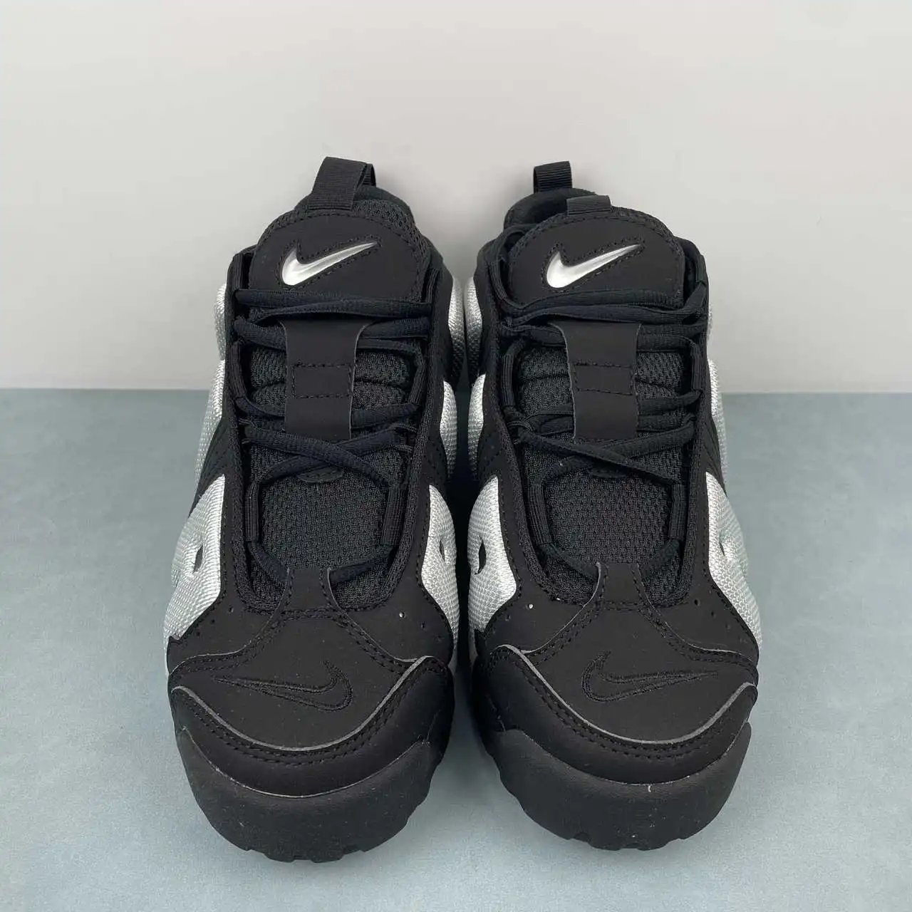 Nike Air More Uptempo Black Silver – FZ3055-001 thumbnail 3