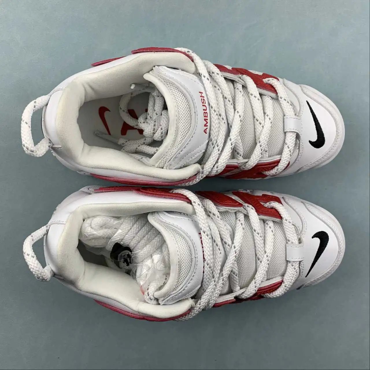 Nike x AMBUSH White Red Collaboration – FB1299-401 thumbnail 4