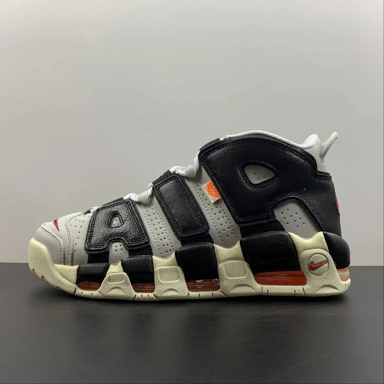 Nike Air More Uptempo Black Grey – DX3360-001 thumbnail 2