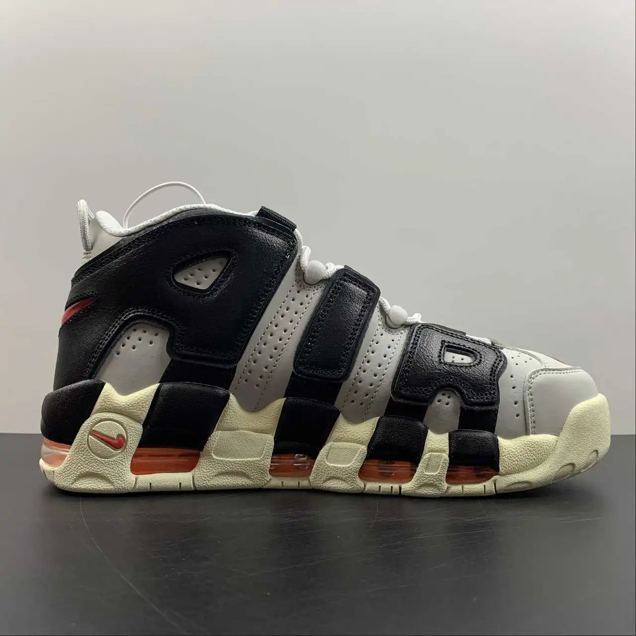 Nike Air More Uptempo Black Grey – DX3360-001 thumbnail 3
