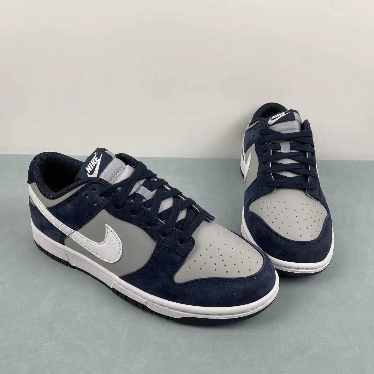 Nike Dunk Low Dark Blue Grey Color-Blocked – IB3079-400 thumbnail 2