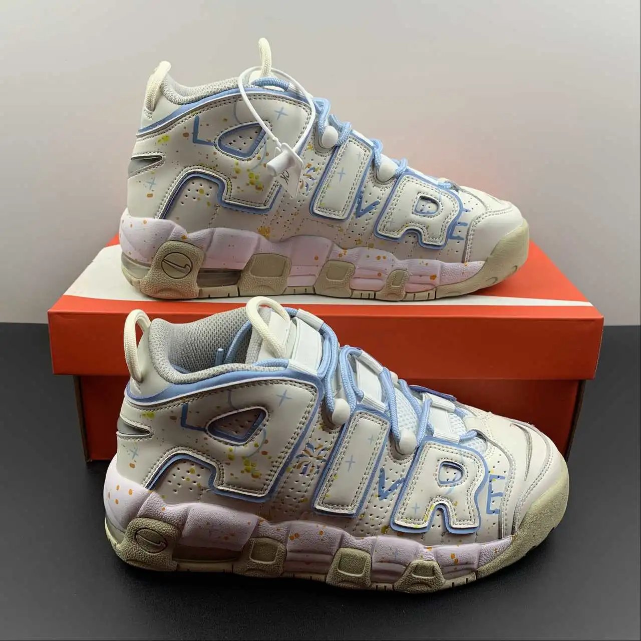 Nike Air More Uptempo White Blue – DM1023-001