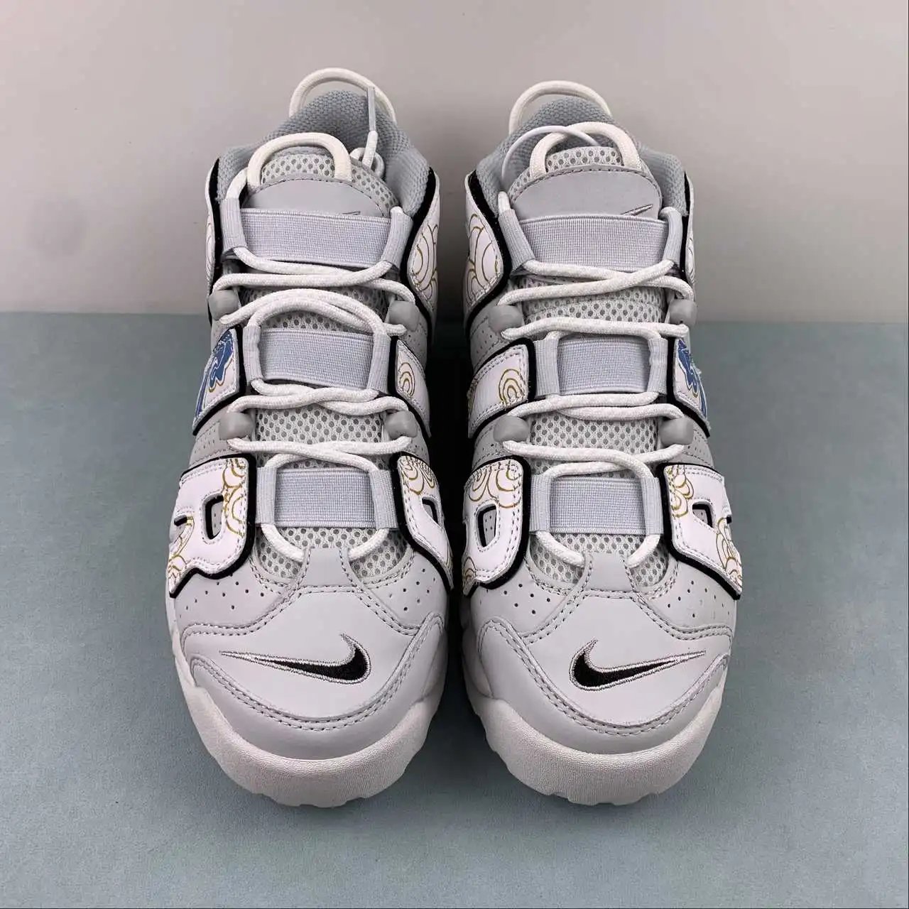 Nike Air More Uptempo Grey Blue – FB3021-001 thumbnail 3