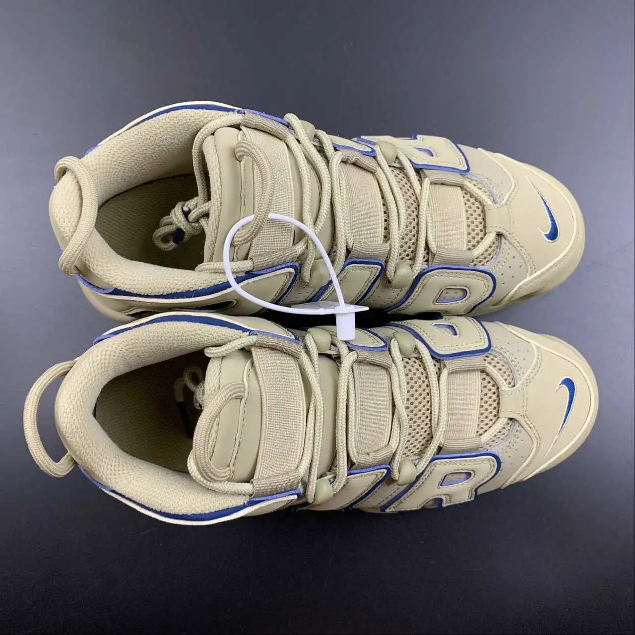 Nike Air More Uptempo Khaki Blue Edge – DV6993-200 thumbnail 3