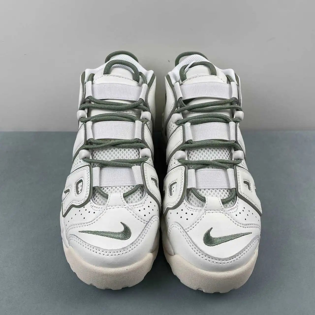 Nike Air More Uptempo Low White Green – FQ8211-100 thumbnail 4