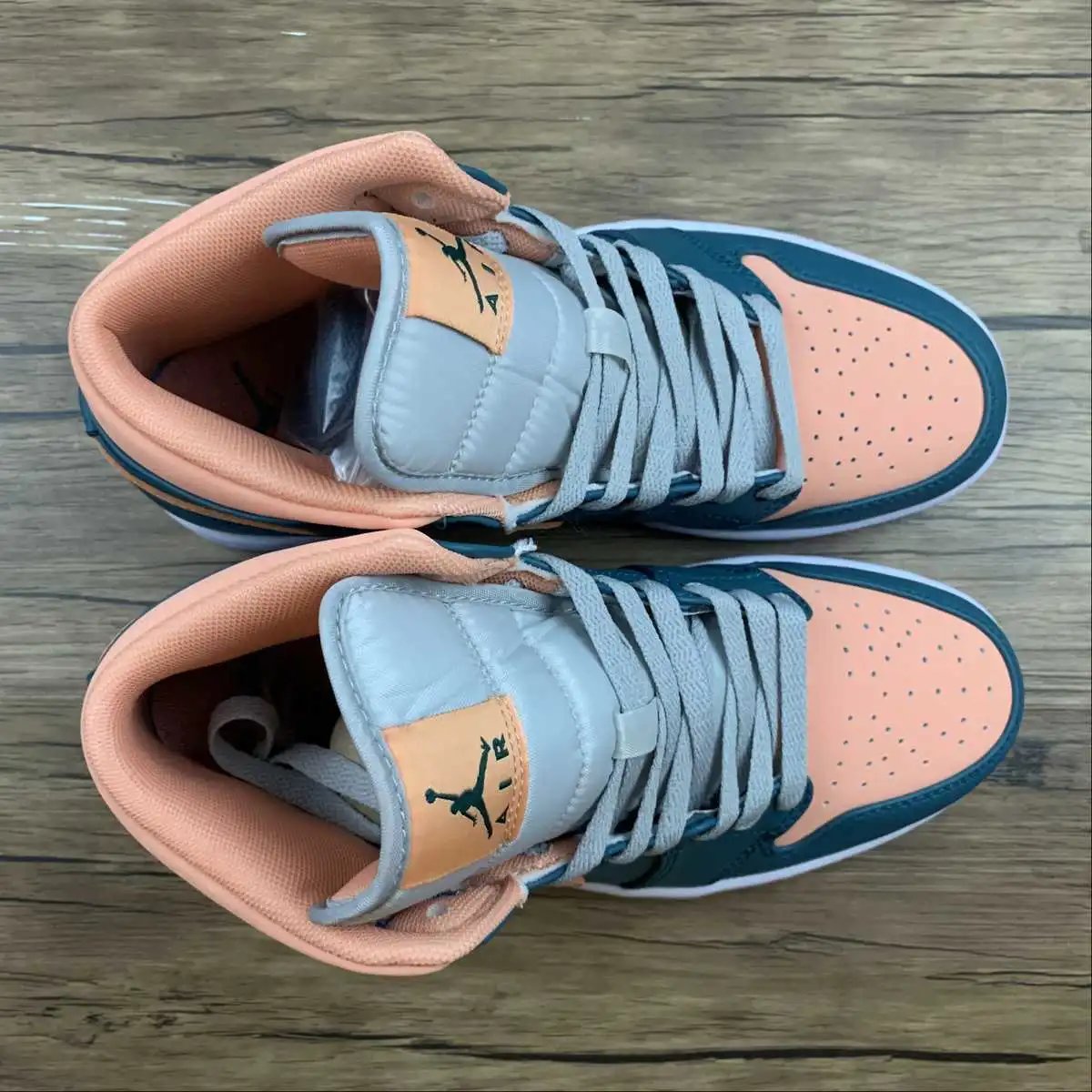 AJ1 Mid Blue Orange – BQ6472-308 thumbnail 4