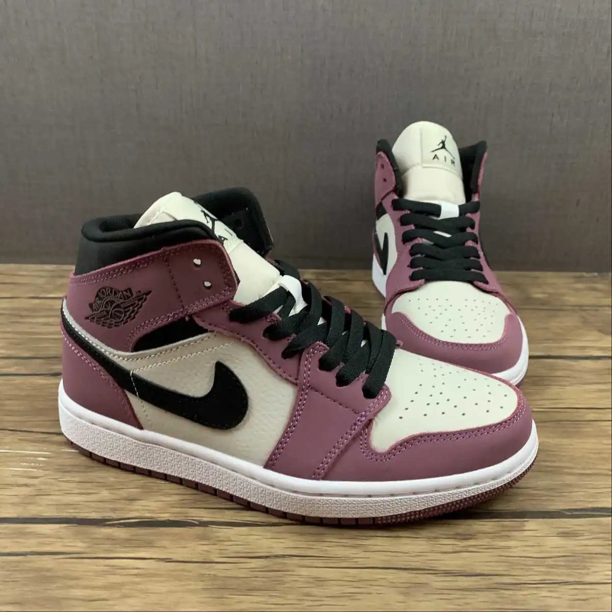 AJ1 Mid Burgundy Raspberry Purple – DC7267-500 thumbnail 2