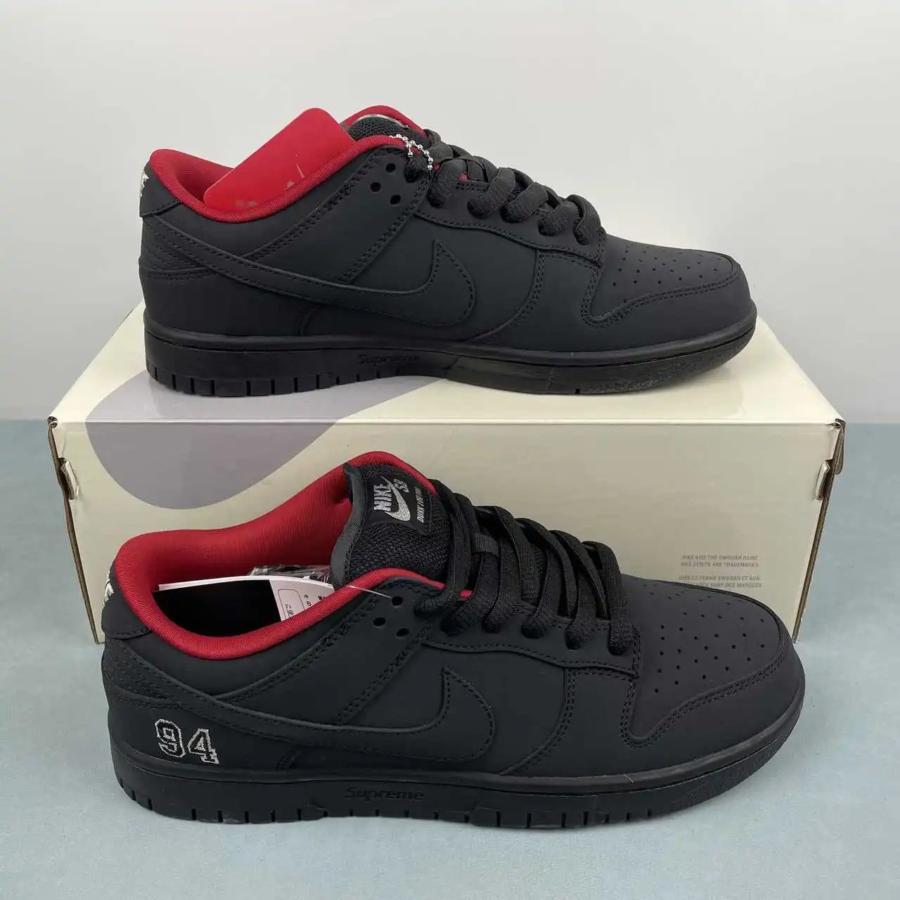 Nike Dunk Low Black Red – HQ8487-001