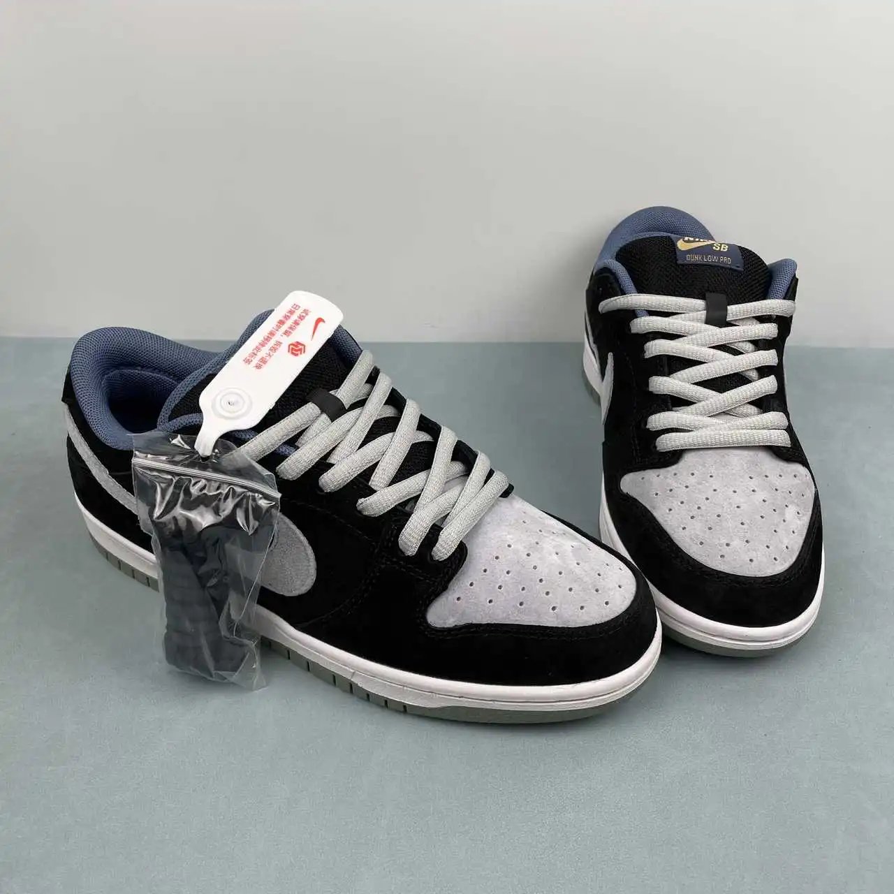 Nike Dunk Low Black Grey Blue – HF3063-002 thumbnail 2