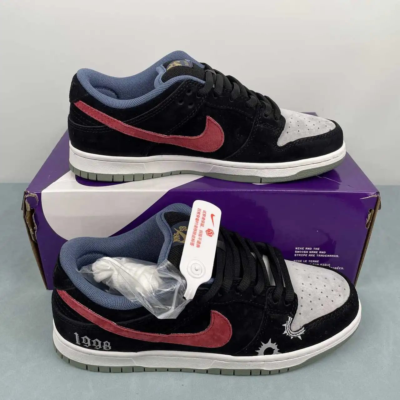 Nike Dunk Low Bred Print – HF3063-002