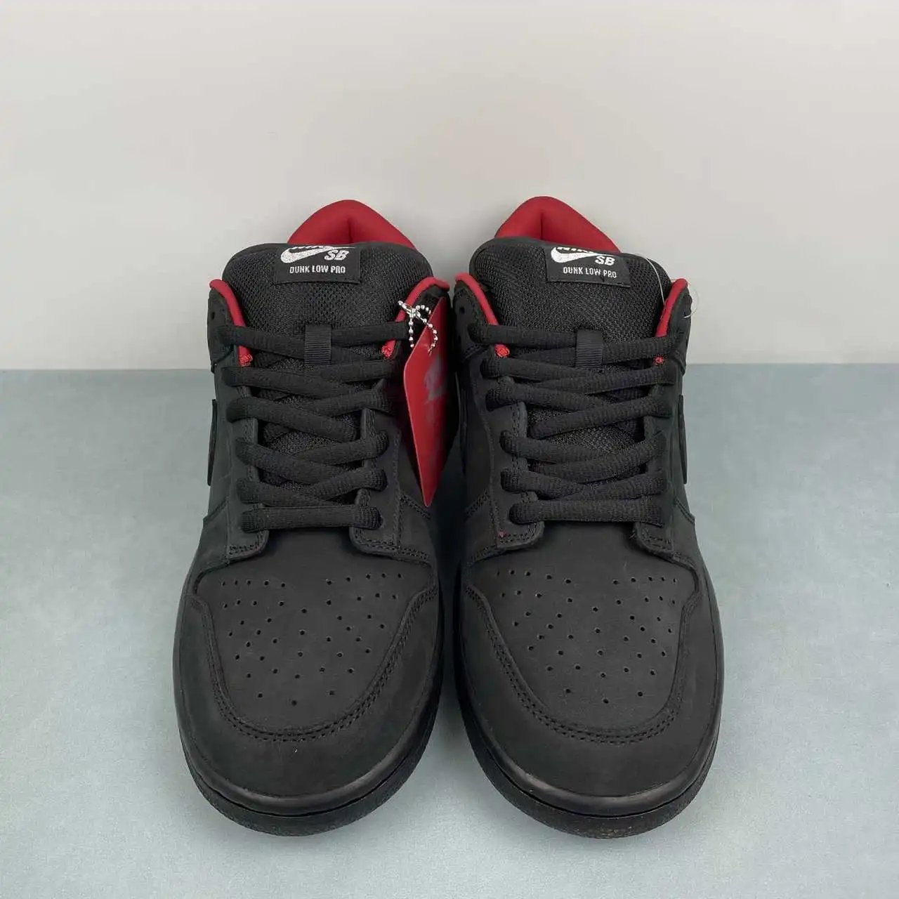 Nike Dunk Low Red Black – HQ8487-001 thumbnail 3