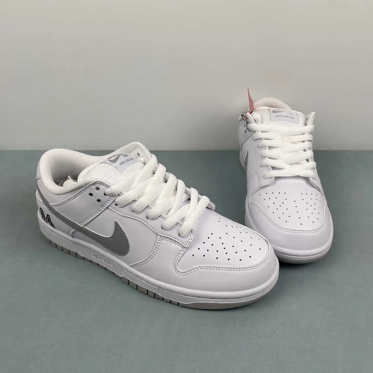 Nike Dunk Low White Grey – HQ8487-100 thumbnail 2