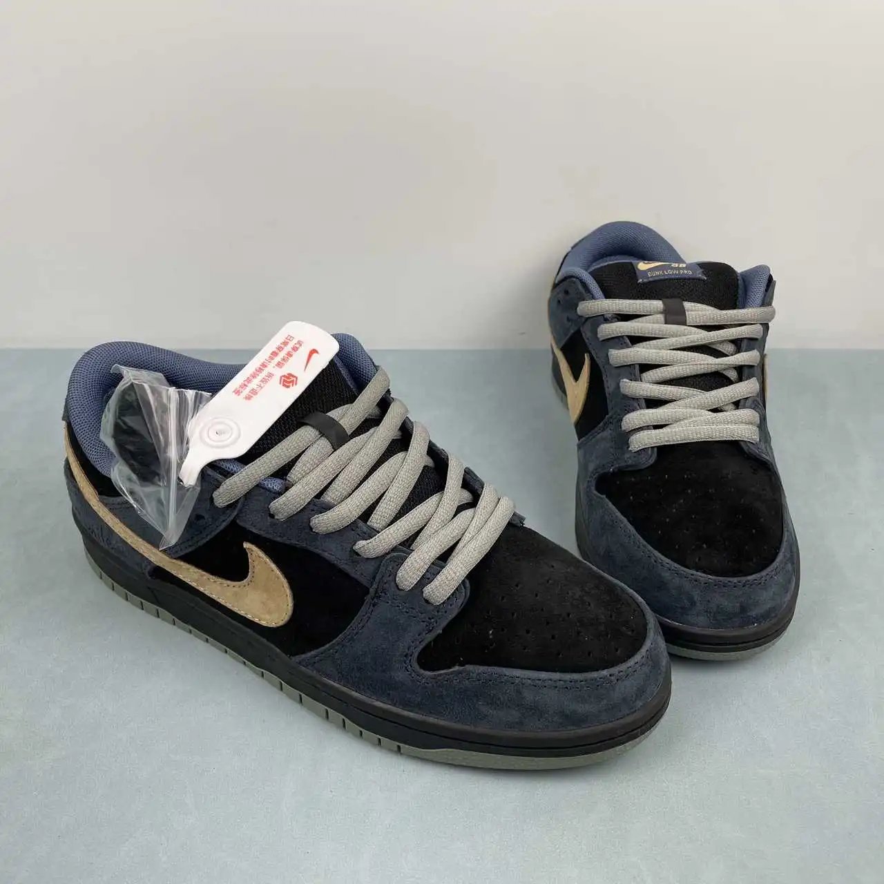 Nike Dunk Low Black Blue Brown – HF3063-002 thumbnail 2