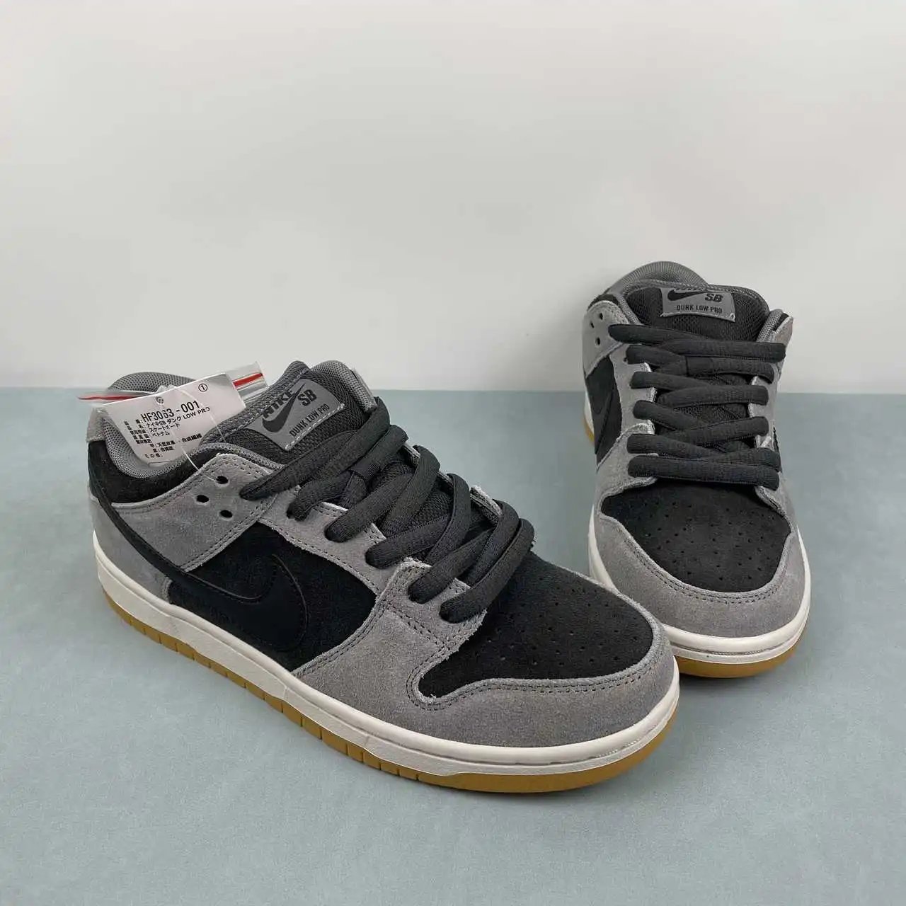 Nike Dunk Low Black Grey – HF3063-001 thumbnail 2