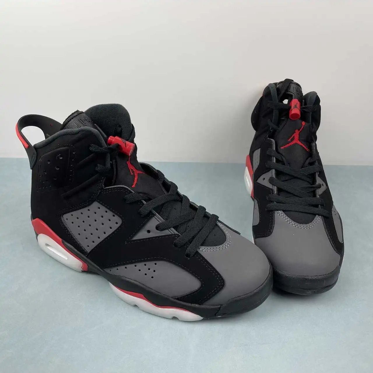AJ6 Retro Black Grey Color-Blocked – CT8529-064 thumbnail 2