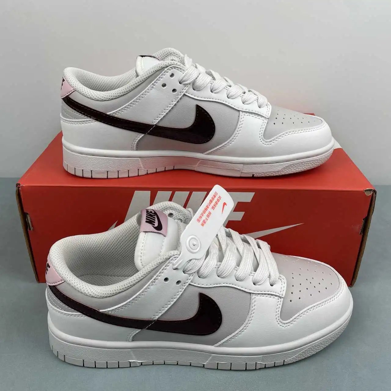 Nike Dunk Low White Grey Black Color-Blocked – IM6025-121