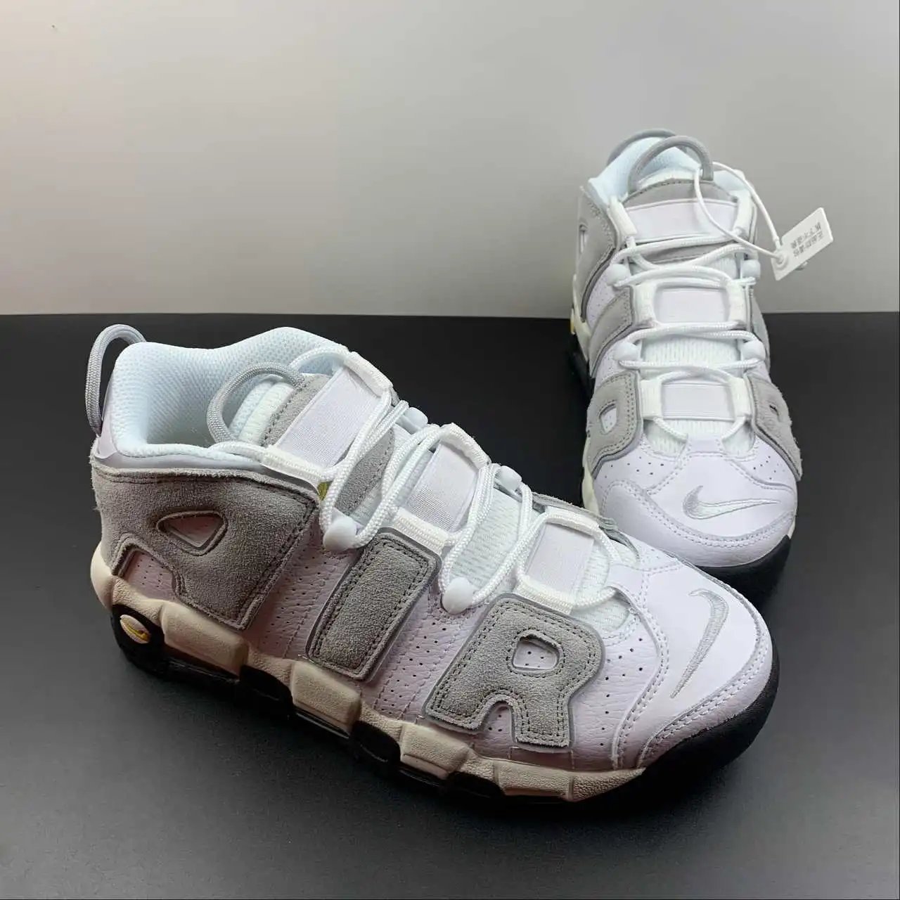Nike Air More Uptempo Grey White – DZ4216-100 thumbnail 2