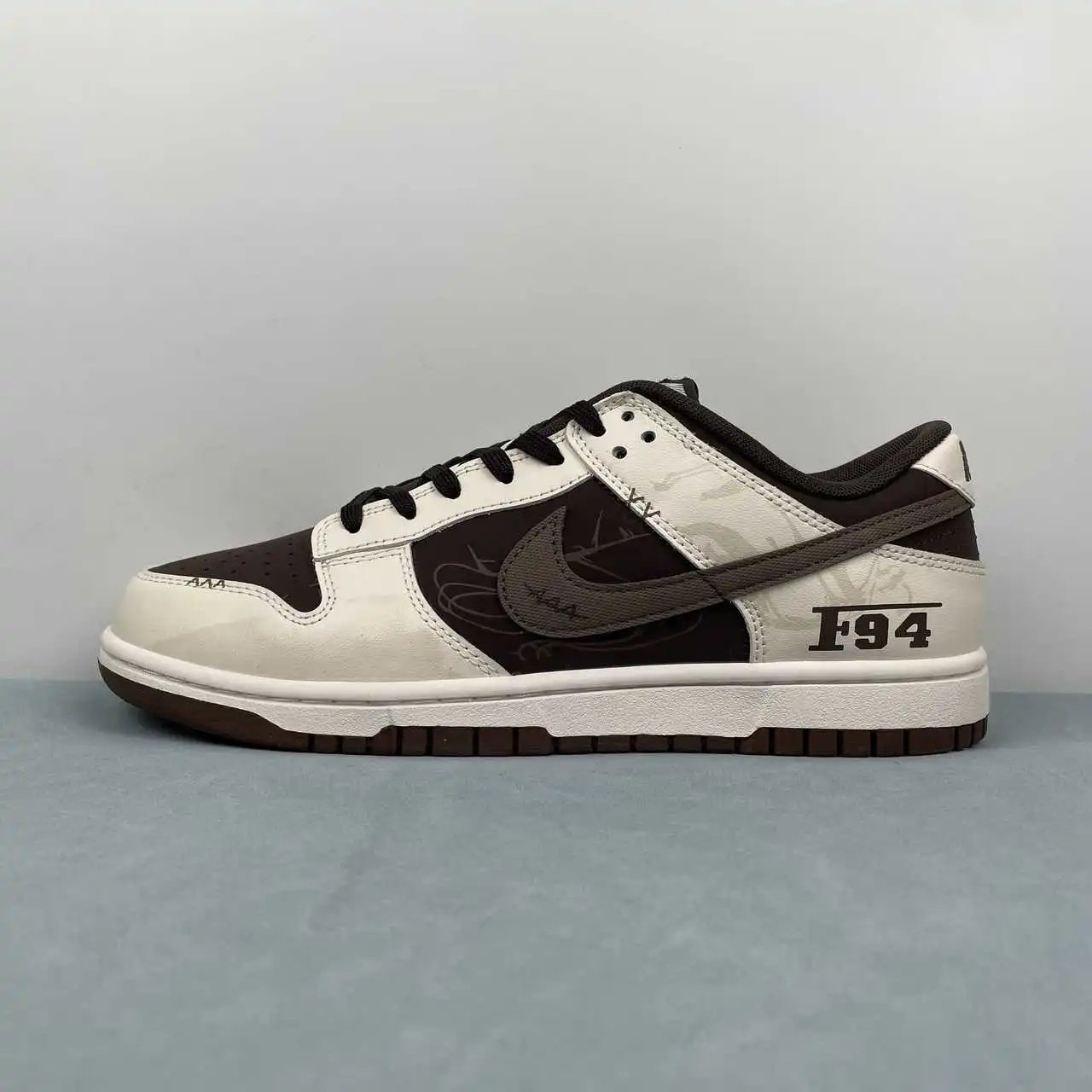 Nike Dunk Low White Brown Black – WG1123-031 thumbnail 4