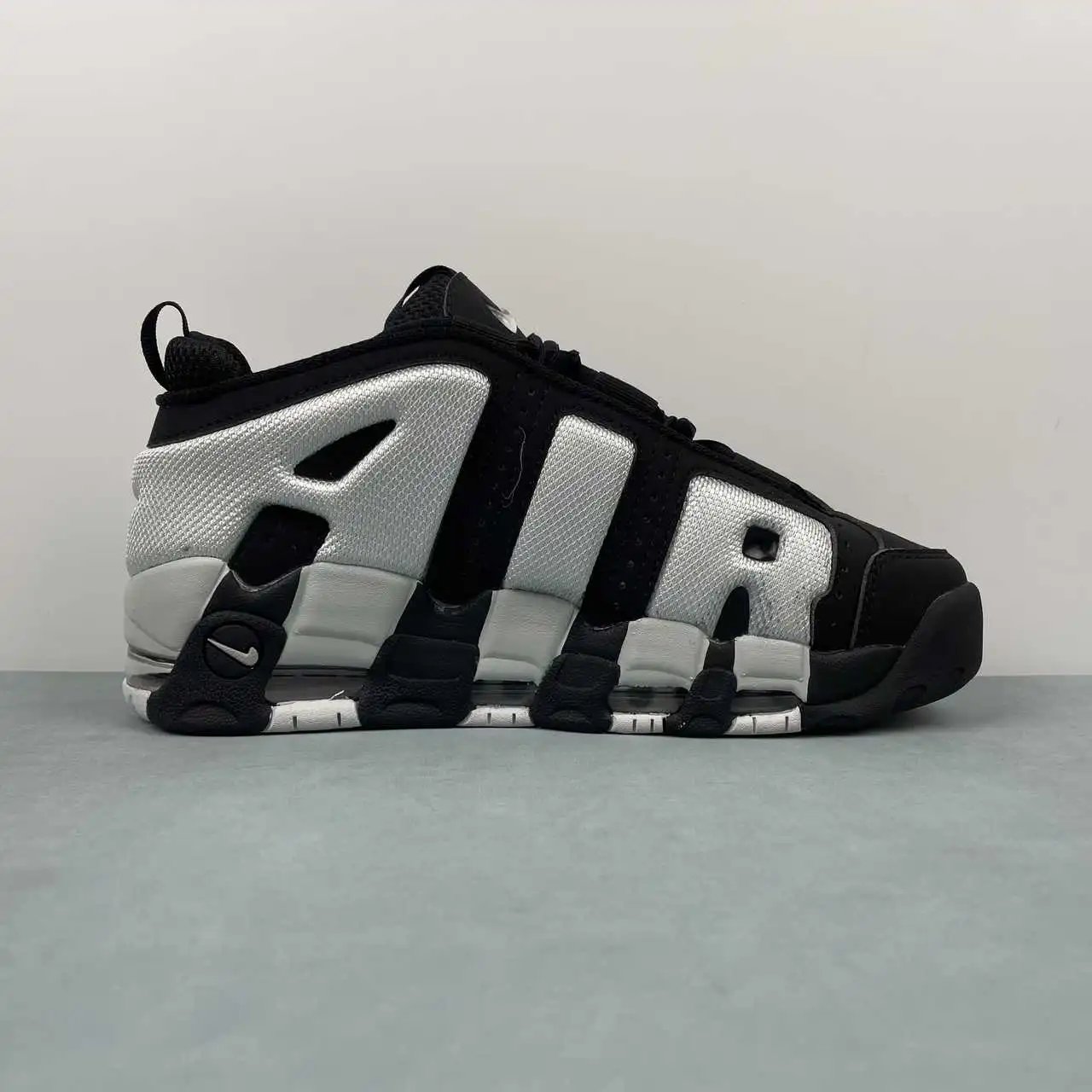 Nike Air More Uptempo Black Silver – FZ3055-001 thumbnail 4