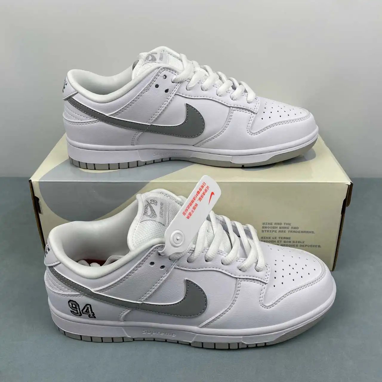Nike Dunk Low Grey White Color-Blocked – HQ8487-100