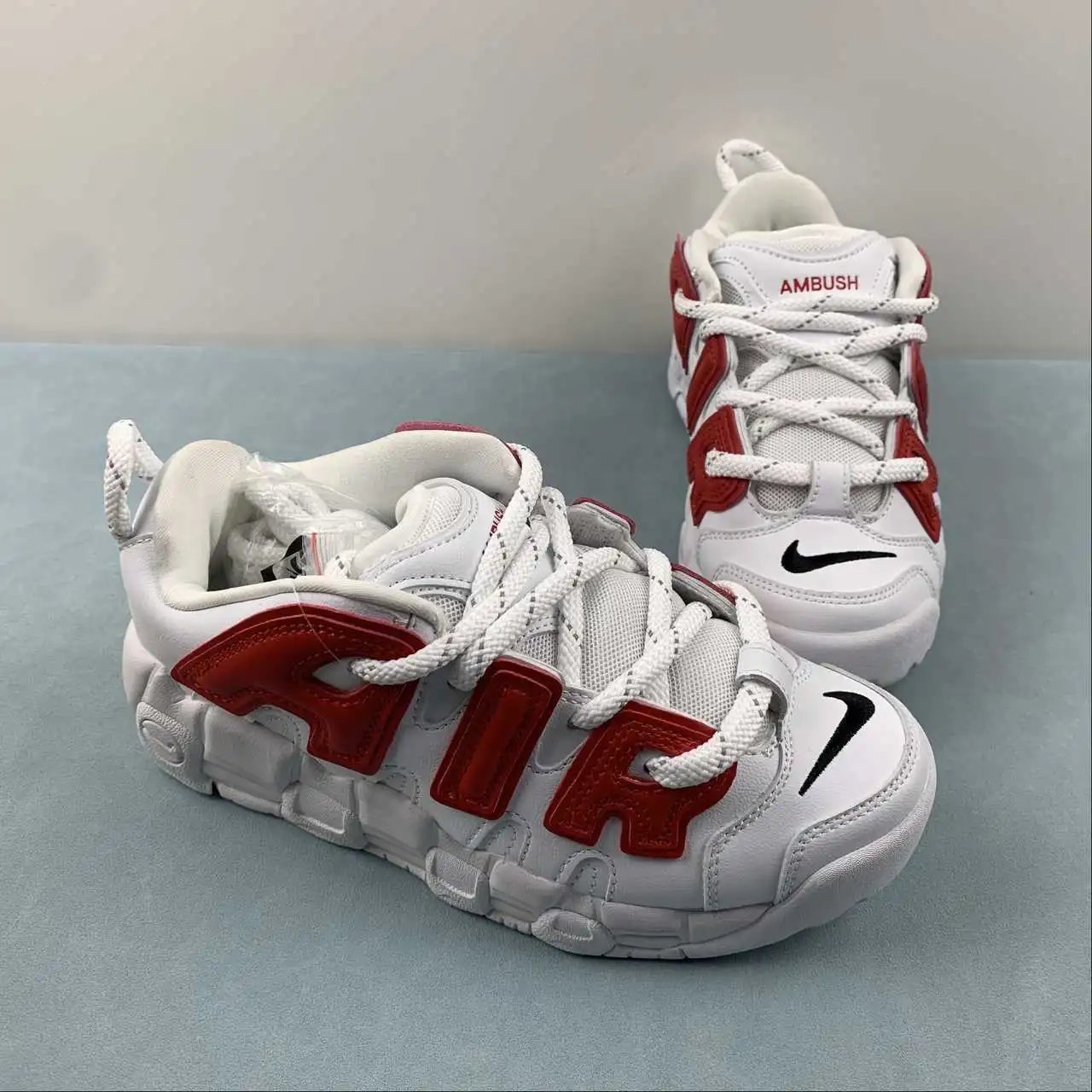 Nike x AMBUSH White Red Collaboration – FB1299-401 thumbnail 2