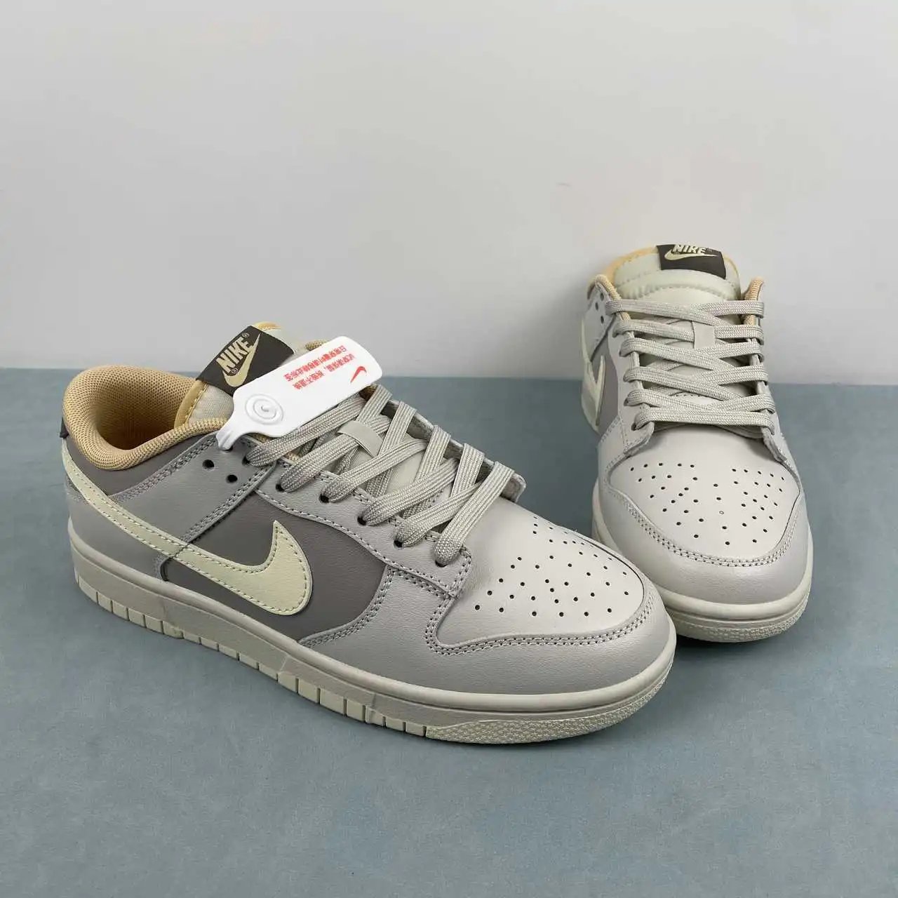 Nike Dunk Low Grey Off-White Color-Blocked – IB4503-072 thumbnail 2