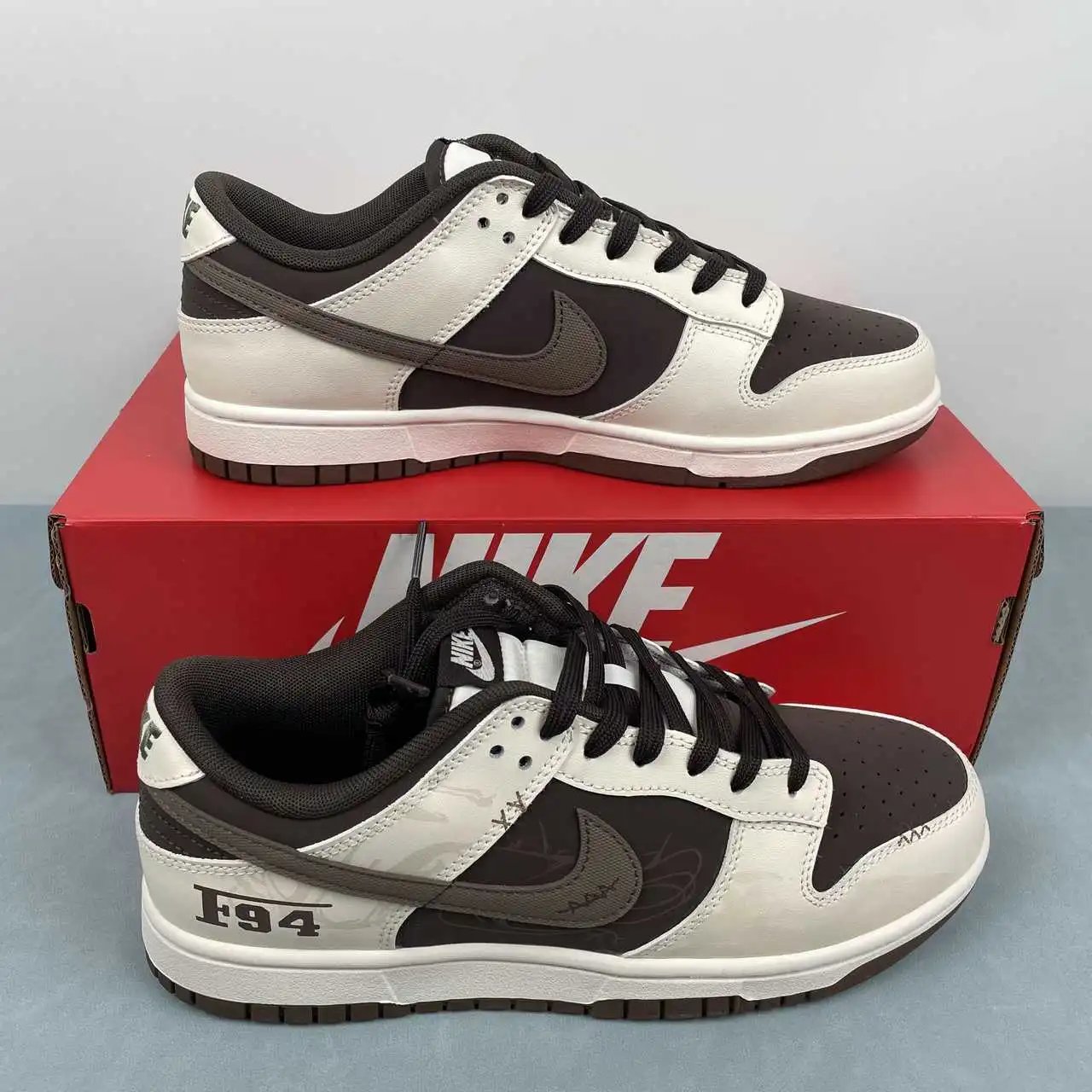Nike Dunk Low White Brown Black – WG1123-031