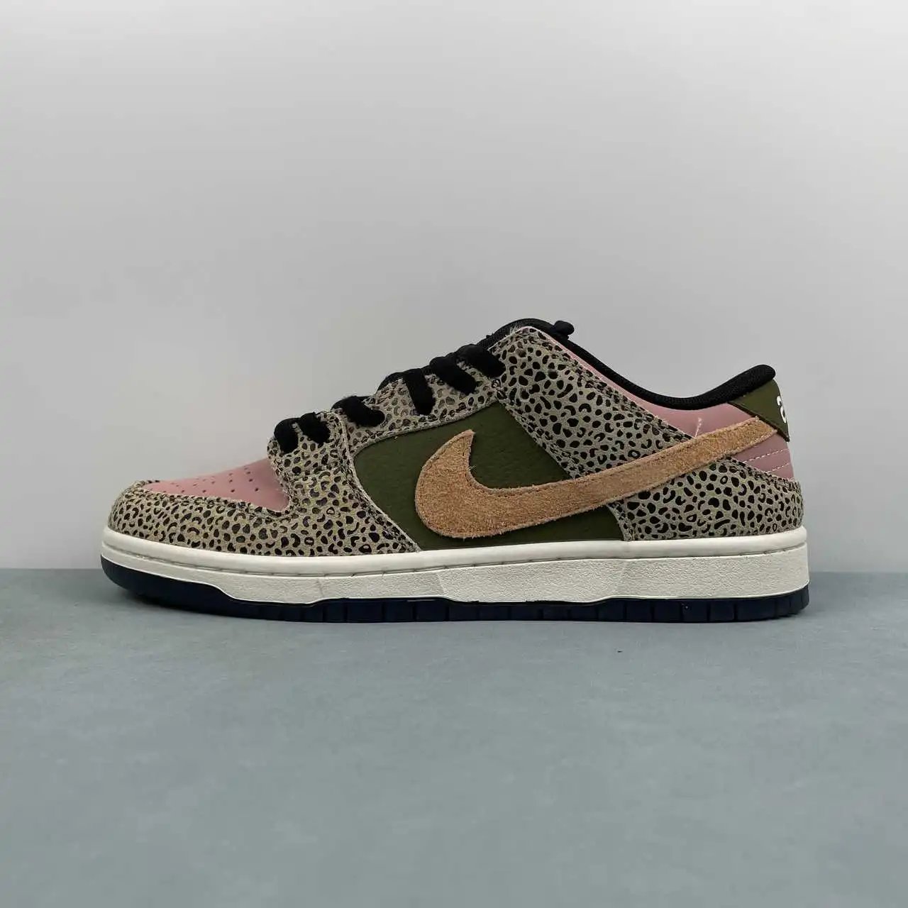 Nike Dunk Low Leopard Print Pink Green Color-Blocked – IH3211-200 thumbnail 4