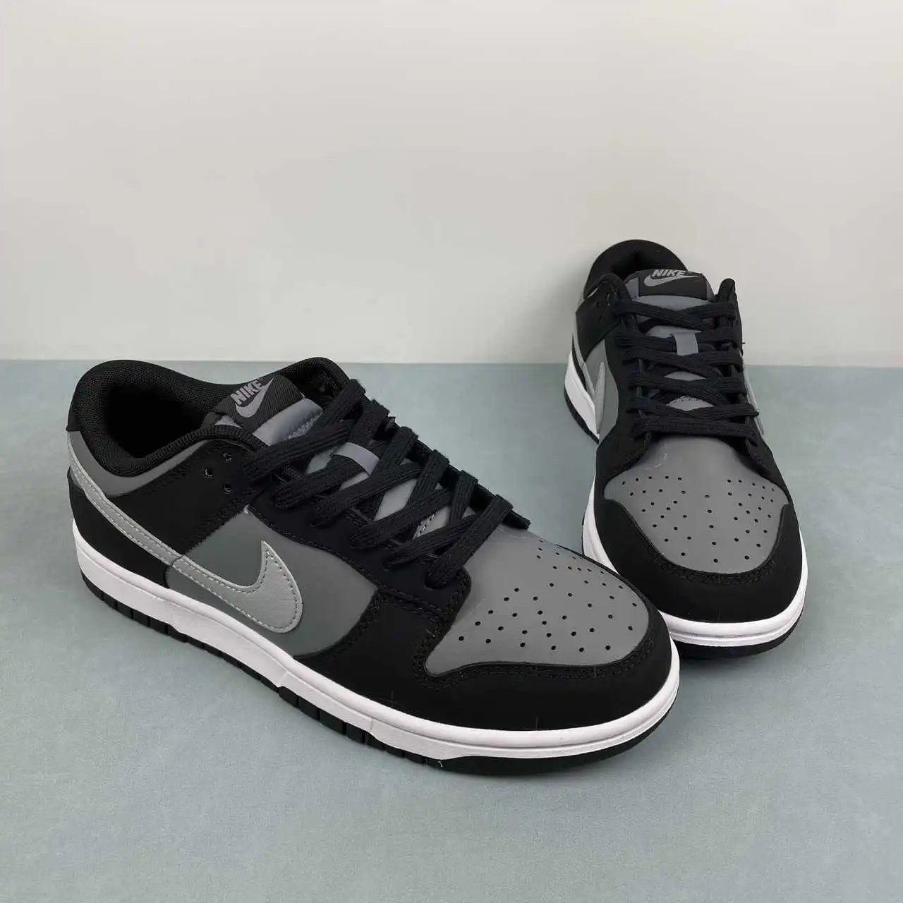 Nike Dunk Low Black White Grey Color-Blocked – IB3079-001 thumbnail 2