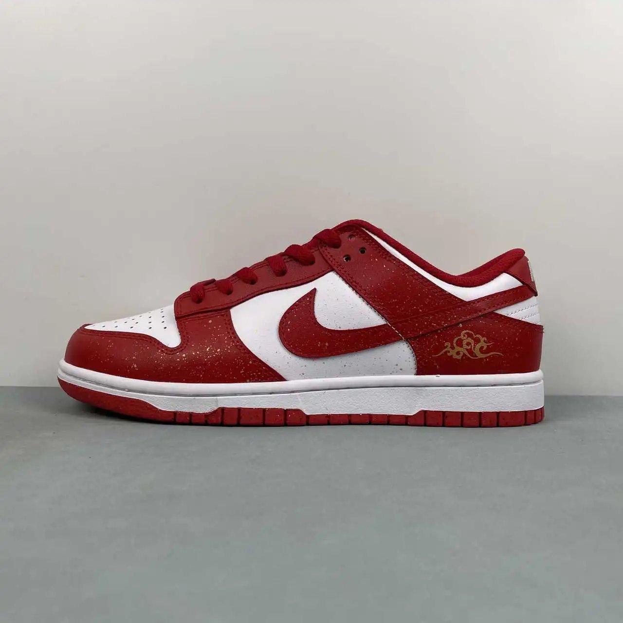 Nike Dunk Low White Red Color-Blocked – DD1873-116 thumbnail 4