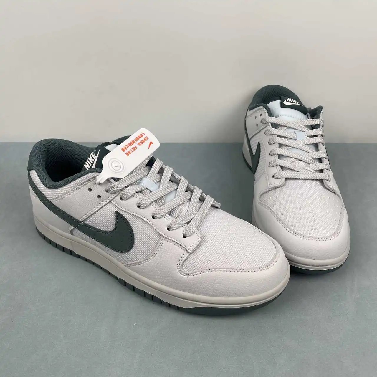Nike Dunk Low White Grey Green – IH1940-002 thumbnail 2