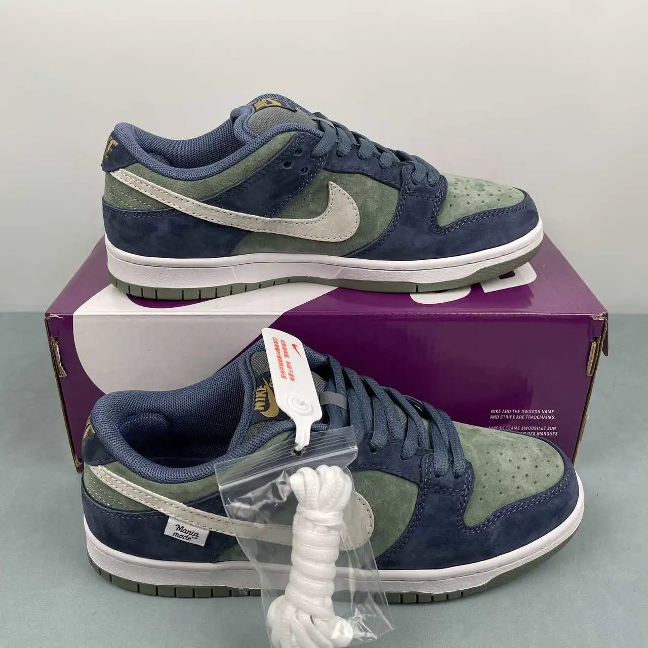 Nike Dunk Low Blue Green Color-Blocked – HF3063-002